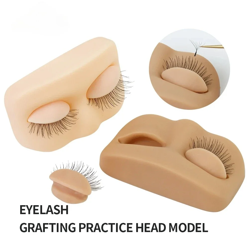 Eyelash Extension Model - Mini Lash Flat Model Head Practice