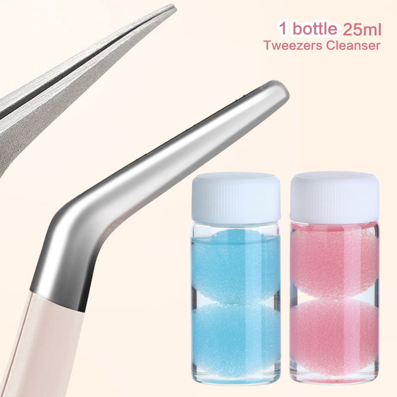 Eyelash Extension Glue - Eyelashes Tweezers Cleaner Lash Glue Extension