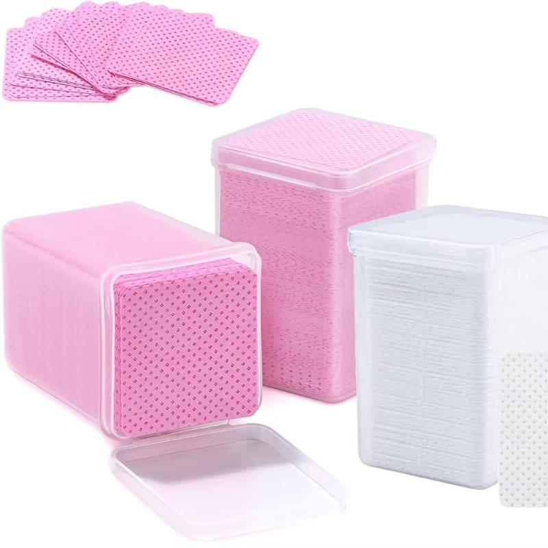 Eyelash Extension Glue - 200Pcs Lint‑Free Nail Wipes Eyelash Extension