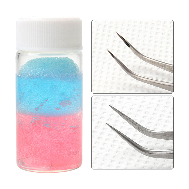 Eyelash Extension Glue - Eyelashes Tweezers Cleaner Lash Glue Extension