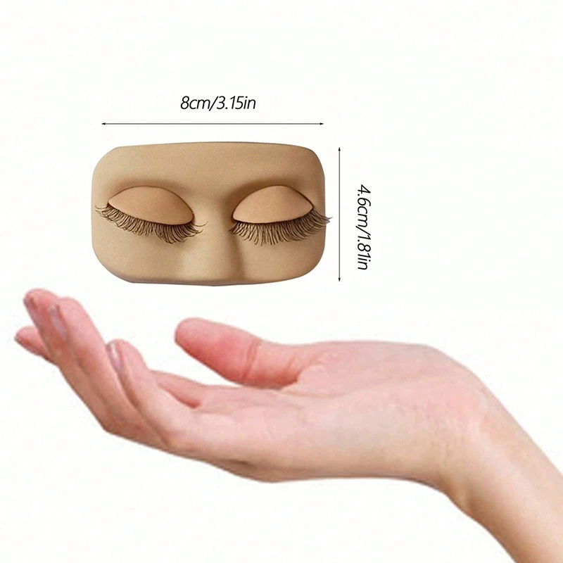 Mini Lash Flat Model Head Prac - Eyelash Extension Model recension och pris