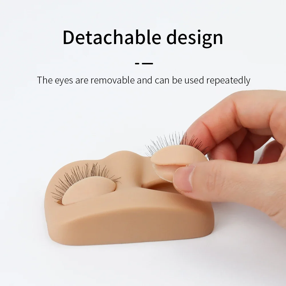 Mini Lash Flat Model Head Prac - Eyelash Extension Model recension och pris