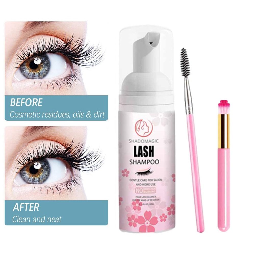 Gentle and Delicate Eyelash Cl - Eyelash Extension Foam Cleanser recension och pris