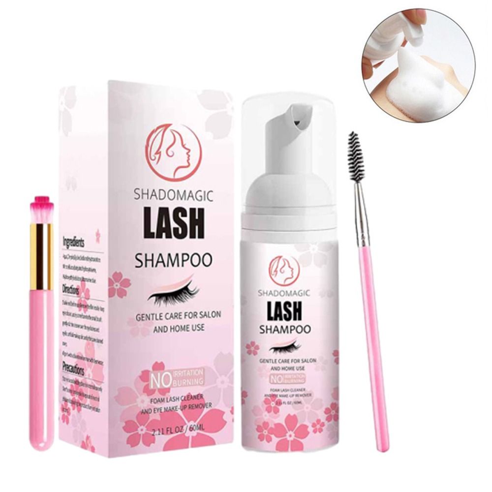 Gentle and Delicate Eyelash Cl - Eyelash Extension Foam Cleanser recension och pris