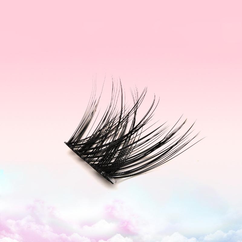 80 Single Clusters Skew Flying - Eyelash Extension Hybrid recension och pris