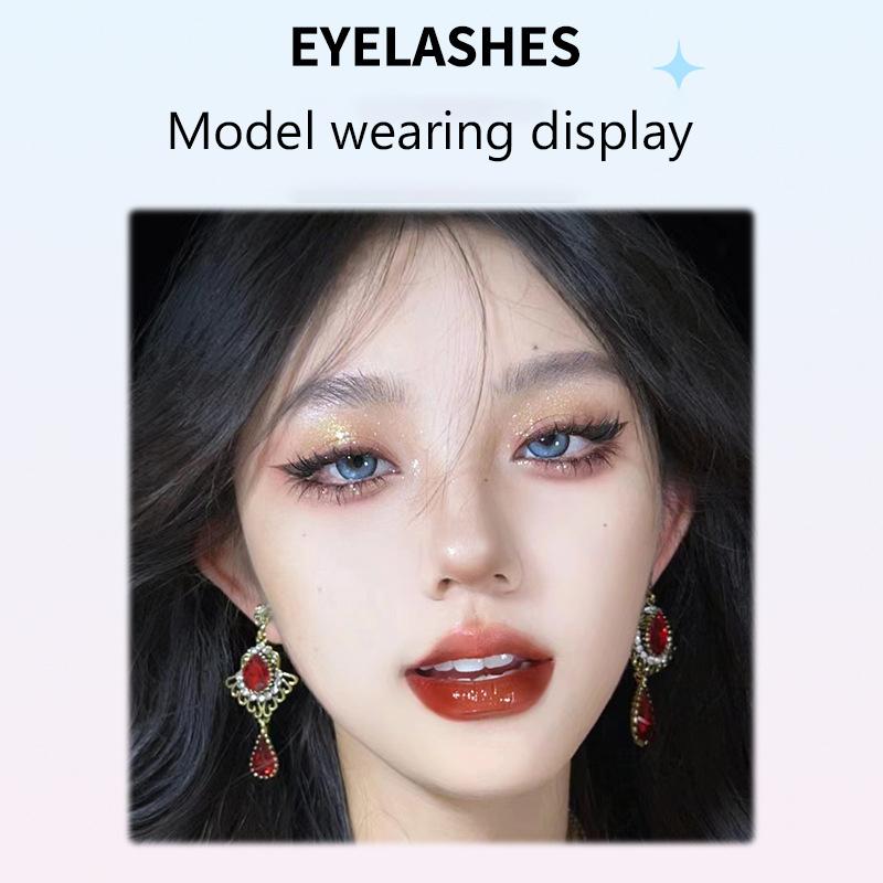 80 Single Clusters Skew Flying - Eyelash Extension Hybrid recension och pris