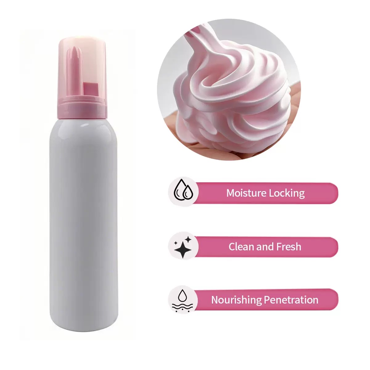 Customized  Whipped Lash Shamp - Eyelash Extension Foam Cleanser recension och pris