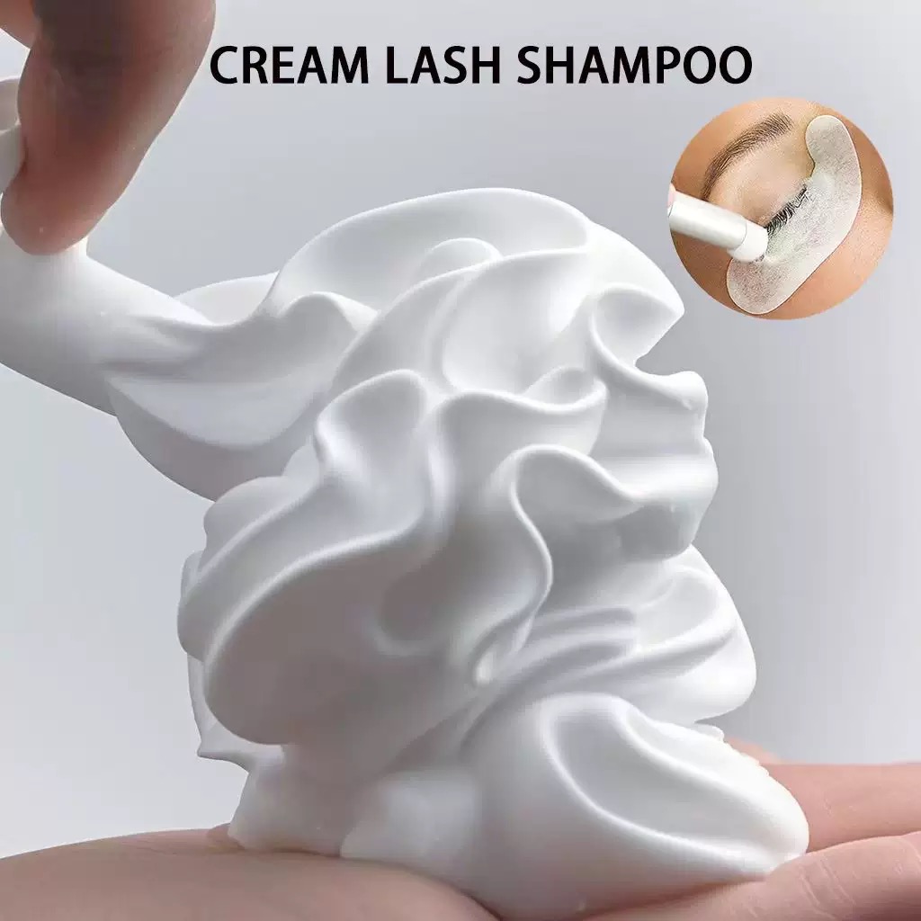 Customized  Whipped Lash Shamp - Eyelash Extension Foam Cleanser recension och pris