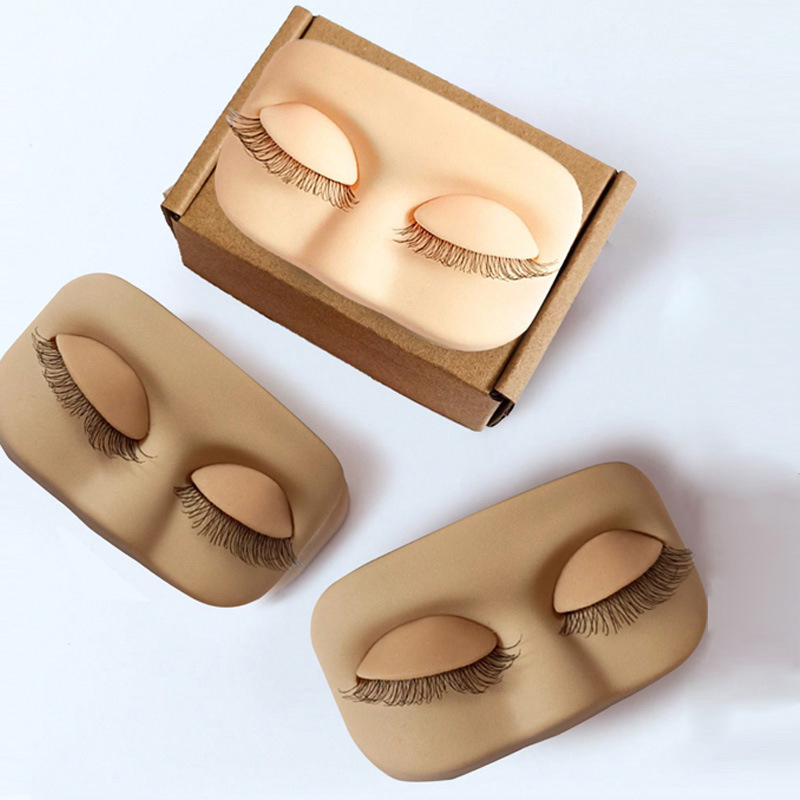 Mini Lash Flat Model Head Prac - Eyelash Extension Model recension och pris