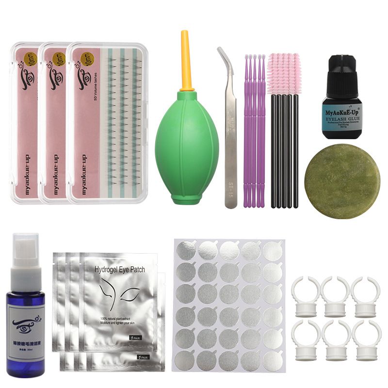 13PCS DIY Eyelash Extension Ki - Eyelash Extension Open Eye recension och pris