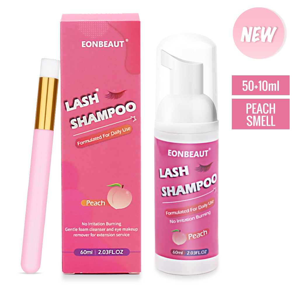 60ml Eyelash Extension Shampoo - Eyelash Extension Foam Cleanser recension och pris