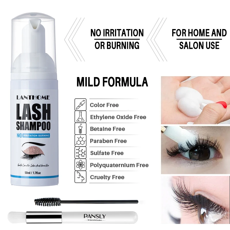 50ML Pro Eyelash Extension Sha - Eyelash Extension Foam Cleanser recension och pris