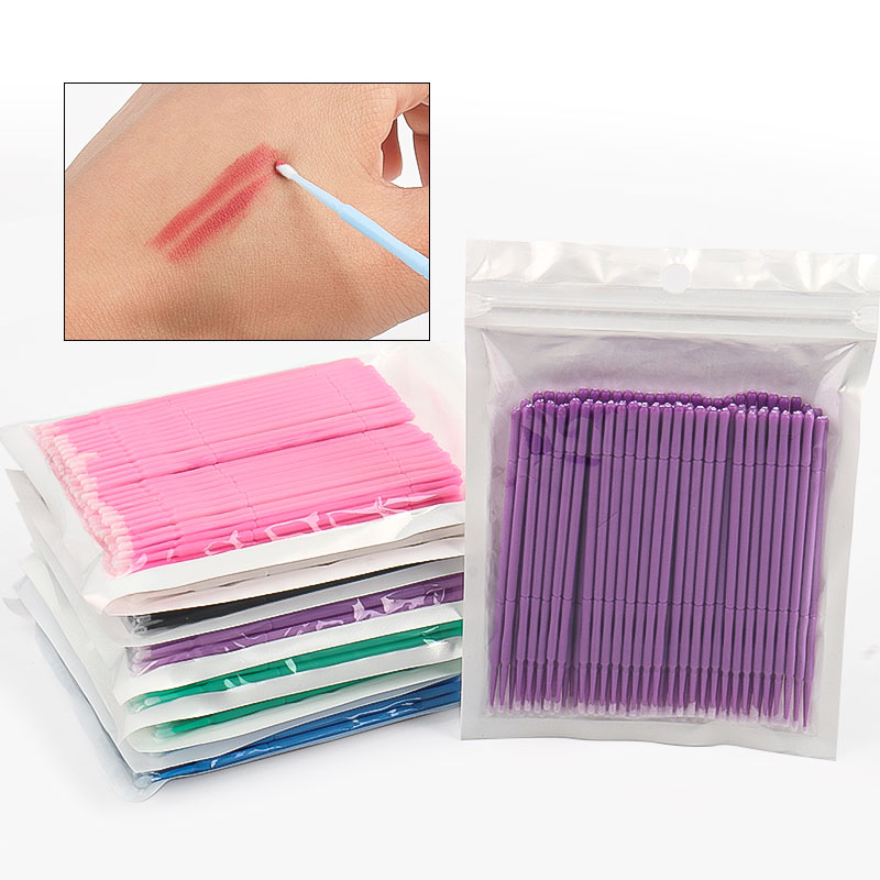 100PCS/Bag Bamboo Eyelash Exte - Eyelash Extension Glue recension och pris