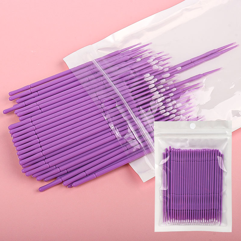 100PCS/Bag Bamboo Eyelash Exte - Eyelash Extension Glue recension och pris