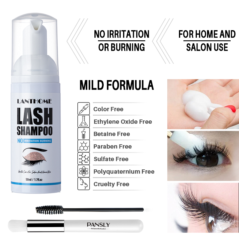 50ML Lanthome Pro Eyelash Exte - Eyelash Extension Foam Cleanser recension och pris