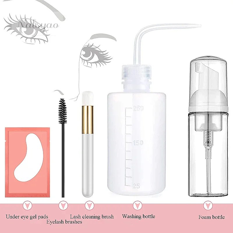 Eyelash Extension Cleaning Kit - Eyelash Extension Wash recension och pris