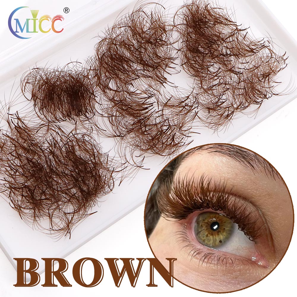 1000 Fans PBT Hybrid Brown Pre - Eyelash Extension Hybrid recension och pris