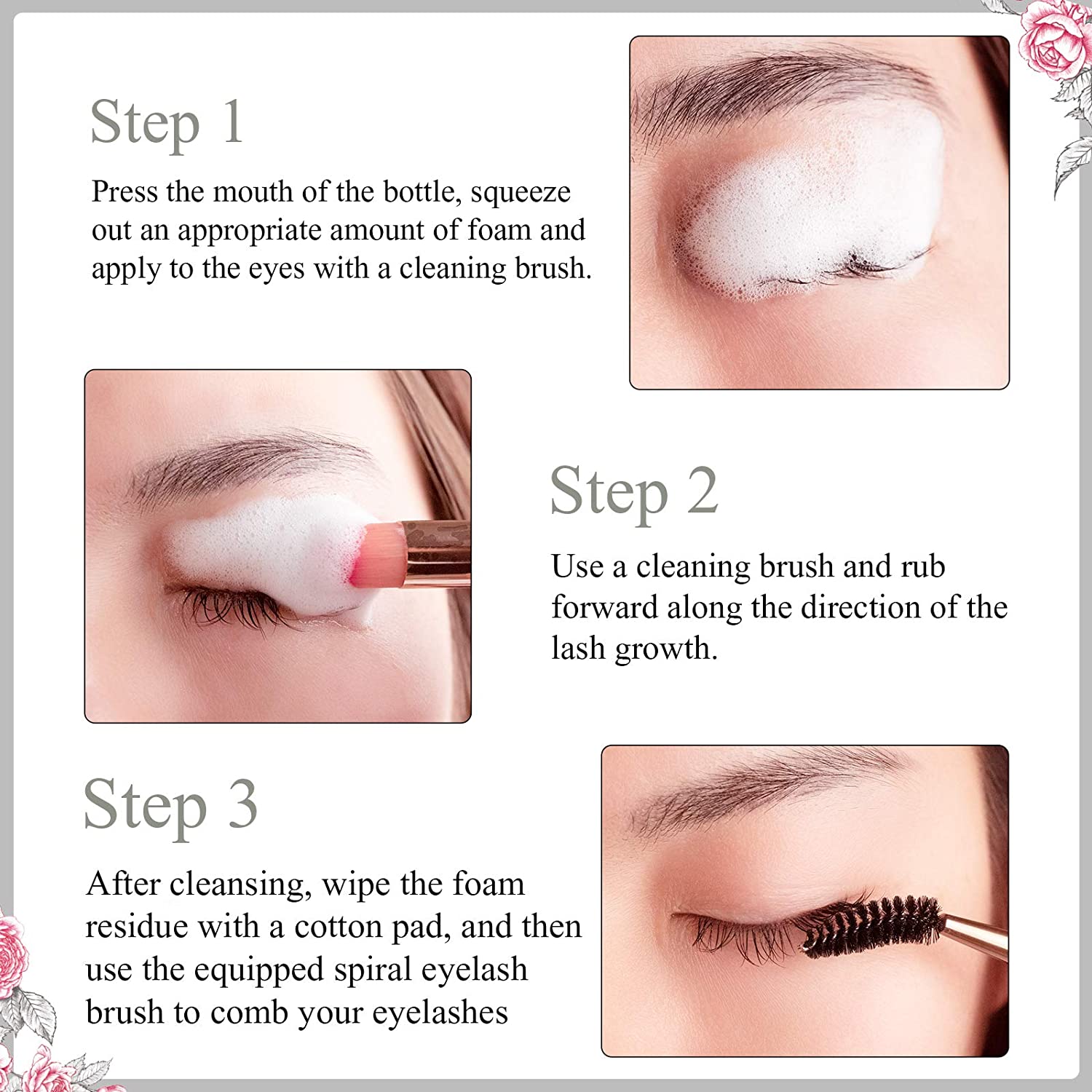 50ML Eyelash Extension Cleanse - Eyelash Extension Foam Cleanser recension och pris