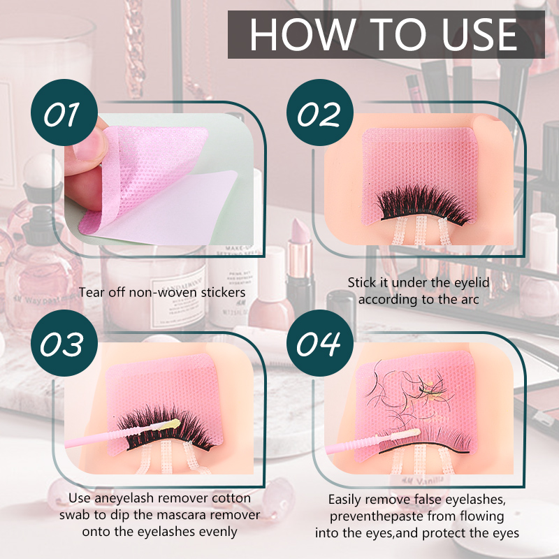 40pcs Eyelash Extension Remove - Eyelash Extension Glue Remover recension och pris