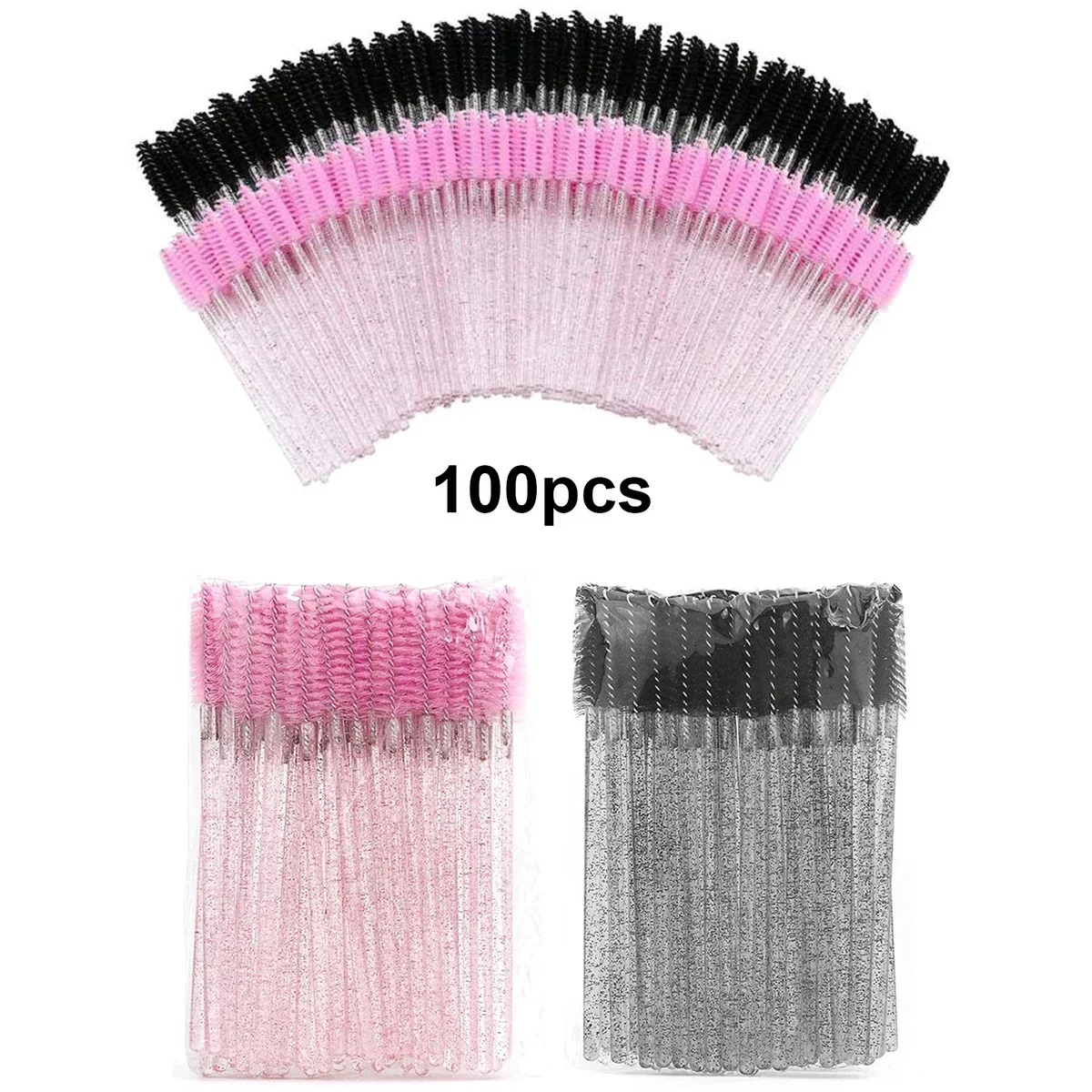 100pcs Disposable Eyelash Brus - Eyelash Extension Wholesale recension och pris