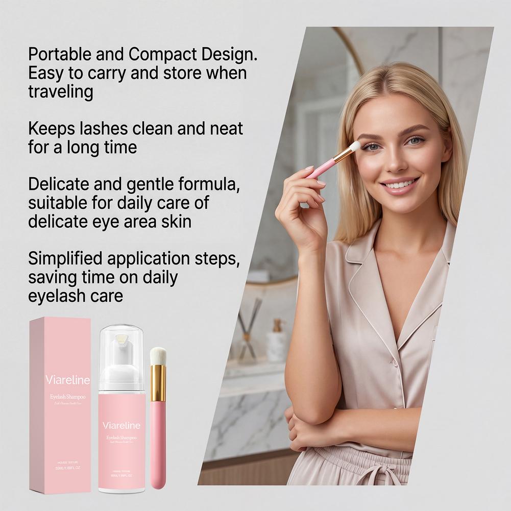 Eyelash Cleansing Mousse Foami - Eyelash Extension Foam Cleanser recension och pris