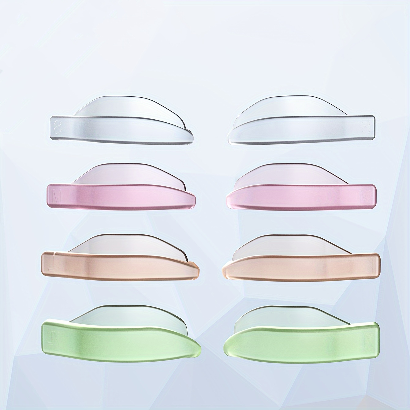 4 Pairs Lash Lift Silicone Pad - Eyelash Extension Model recension och pris
