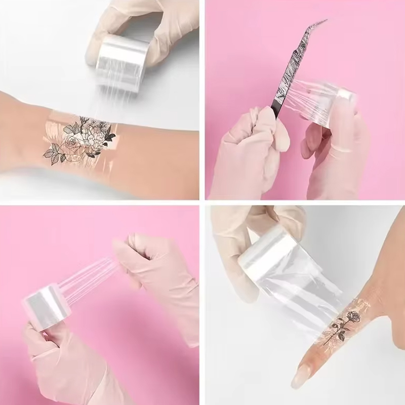 200m/Roll Clear Makeup Film Li - Eyelash Extension Glue Remover recension och pris