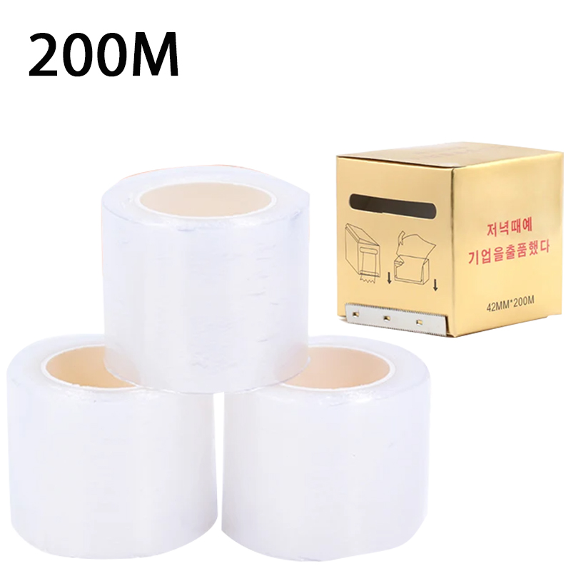 200m Transparent Makeup Film L - Eyelash Extension Glue Remover recension och pris