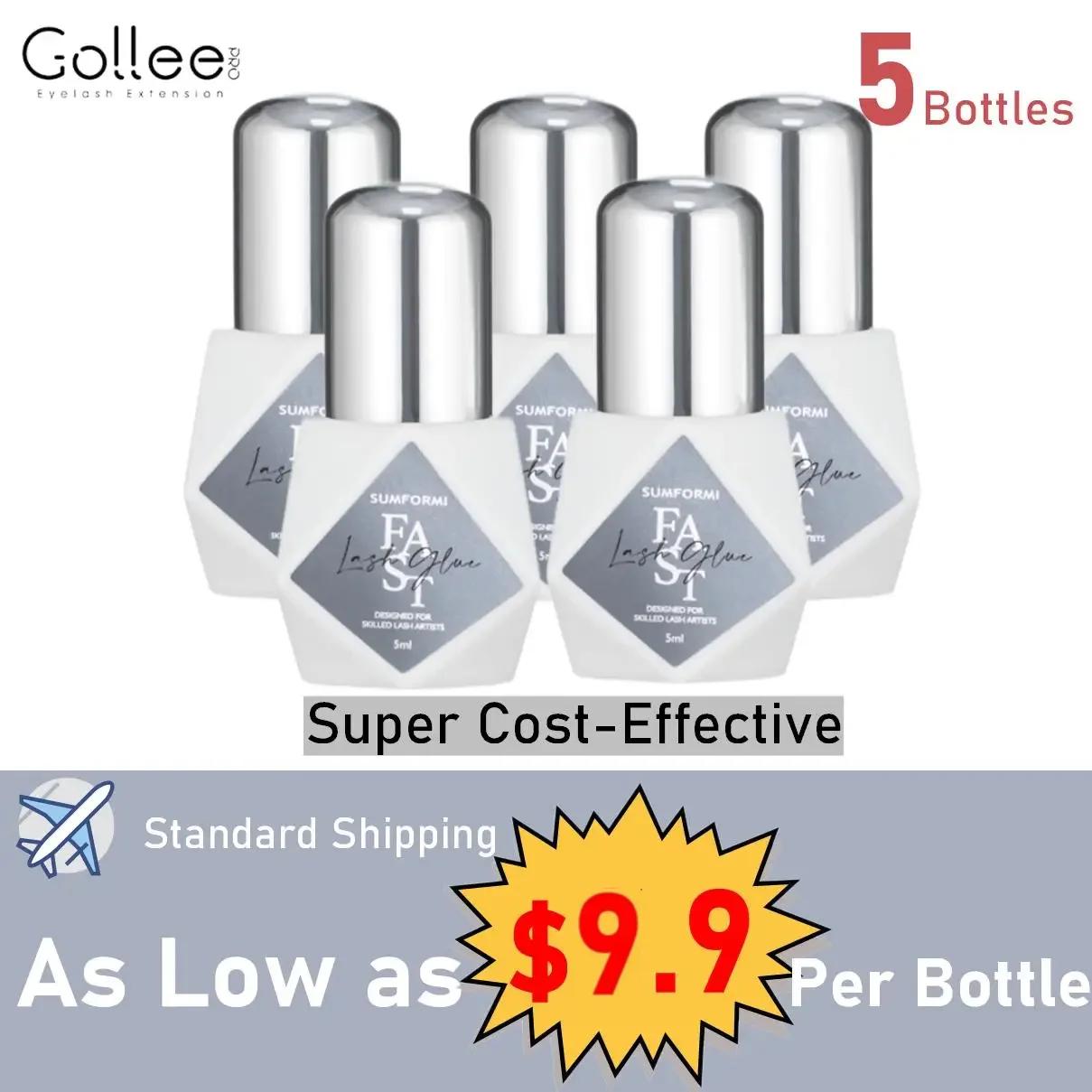 5 Bottle Eye Lash Glue No Irri - Eyelash Extension Open Eye recension och pris
