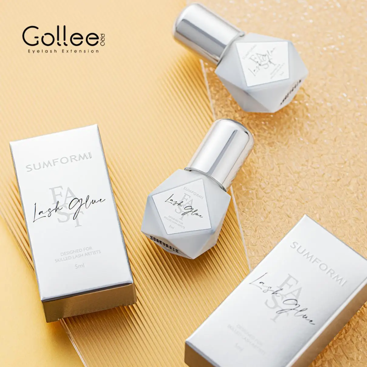 5 Bottle Eye Lash Glue No Irri - Eyelash Extension Open Eye recension och pris
