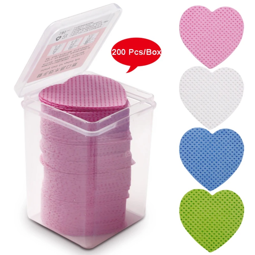 200PCS Wipes Paper Cotton Eyel - Eyelash Extension Glue Remover recension och pris