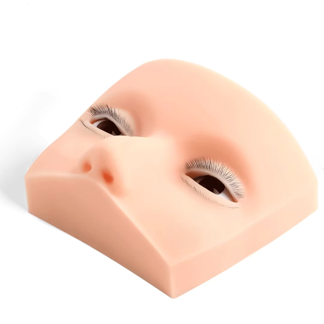 Hot 4-Layer Mini Mannequin for - Eyelash Extension Open Eye recension och pris