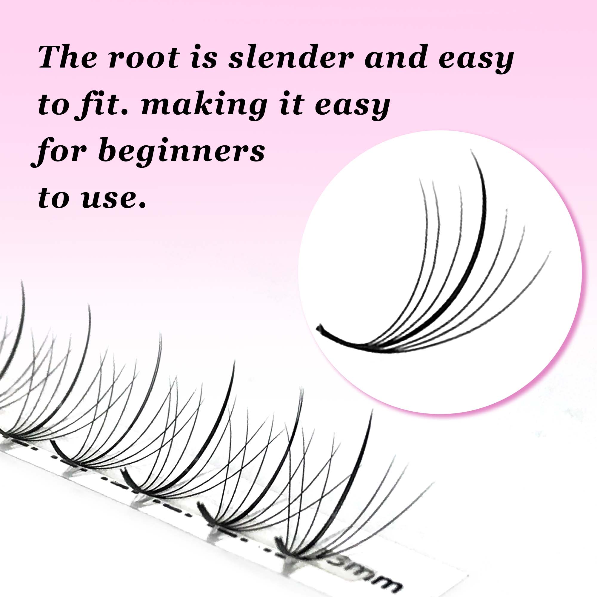 CoMango 7D Wispy Premade Fans  - Eyelash Extension Hybrid recension och pris