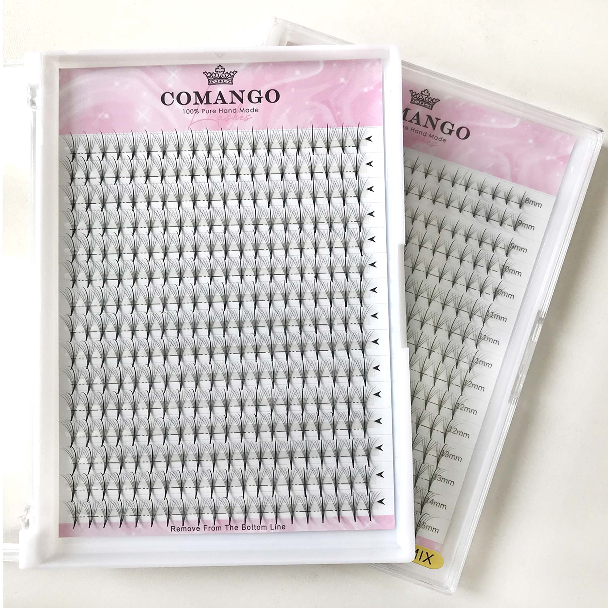 CoMango 7D Wispy Premade Fans  - Eyelash Extension Hybrid recension och pris