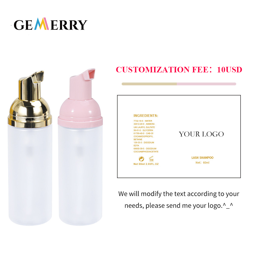 60ml Foam Lash Cleanser Shampo - Eyelash Extension Foam Cleanser recension och pris